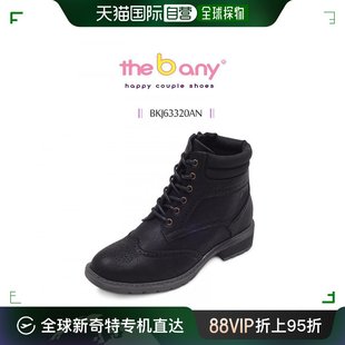 韩国直邮VANI FLAT 女士 短腰靴子 军靴 BKJ63320AN