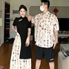 新中式情侣装2023夏季高级感复古时尚国风套装，半身裙两件套潮