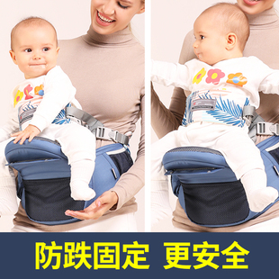 婴儿背带腰凳简易多功能，抱带背袋轻便小孩抱娃神器，宝宝抱袋外出夏