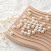 鲜花装饰品单颗珍珠链珍珠蝴蝶结玫瑰，花束配饰珍珠串花盒包花材料