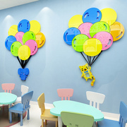 幼儿园墙贴面装饰环境创意，材料文化主题教室，布置背景亚克力3d立体