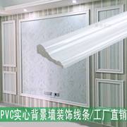 装饰线条pvc电视沙发背景墙封边条 欧式画框平线非实木收口压边条
