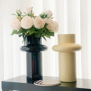 HoneyMee法式陶瓷花瓶创意摆件客厅插花高级感网红水培干鲜花ins