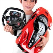儿童玩具遥控汽车可充电耐摔高速遥控车，电动漂移赛车布加迪玩具车
