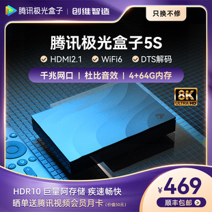 WiFi6 8K解码 4+64G内存 千兆网口 硬解DTS