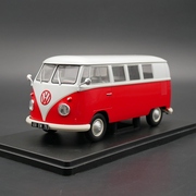 Ixo 1 24 Volkswagen T1B 1960大众T1面包车合金汽车模型金属玩具