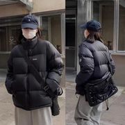 反季羽绒棉衣棉服女短款2023年冬季韩版小个子棉袄面包服