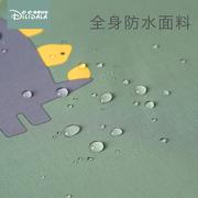 宝宝围裙防水男童儿童画画罩衣防脏绘画衣服女童反穿衣美术生专用