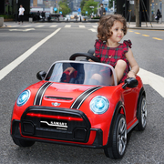 婴儿童电动车四轮可坐人宝宝跑车遥控宝马mini男女小孩玩具电