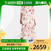 香港直邮潮奢self-portrait女士层叠花朵，雪纺连衣裙001270
