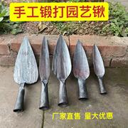 锻打铁锹农用园艺工具挖土刨地栽种树起苗花锹园林绿化小铲子锄头