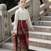2024儿童演出服女童服装，马面中国古装，古风套装汉服唐装
