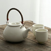 dxc北欧风陶瓷花茶具套装，家用客厅待客茶具，水具现代1水壶4杯整套