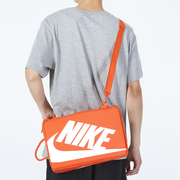 Nike耐克单肩包鞋包手拎包男包运动包方包盒包红色休闲包斜挎包女