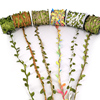森系挂饰彩色麻绳手工diy材料树叶藤条绳子装饰墙手工编织创意
