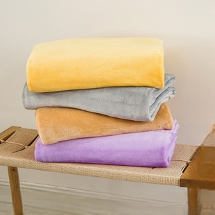 珊瑚绒毯床单人毛毯子(毛毯子)空调毛巾被薄款盖毯垫夏季夏天宿舍午睡午休