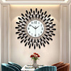 铁艺创意钟表挂钟客厅装饰时钟电子石英钟产品壁钟