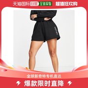 香港直邮潮奢daisystreet女士雏菊街头风格，荧光色短裤(黑)