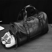 旅行包男士出差手提包大容量短途登机包旅游(包旅游)包独立(包独立)鞋位运动健身包