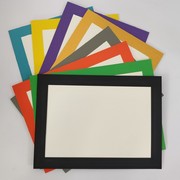 30*30CM彩色卡通相框绘画立体简约幼儿园卡纸相框简易正方形相框