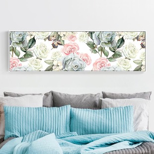 十字绣欧式客厅卧室床头沙发背景花卉系列自己线绣非成品