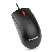 联想有线鼠标usb台式电脑，家用笔记本鼠标，m120大红点联想鼠标1.8米