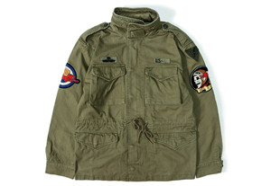 美式经典 Field Jacket M65人字纹野战工装夹克外套23101811