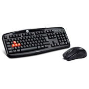 力胜KB-1101有线键鼠套装办公家用游戏键盘鼠标单键盘笔记本U
