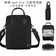 适用12.9寸苹果ipadpro，平板电脑包2024款单肩斜挎手提包商务背包