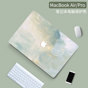 2021macbookpro14保护壳m1全包13.3寸air苹果电脑保护套macbook笔记本mac配件16彩绘13外壳硅胶15创意壳