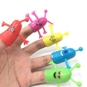 发泄手指套玩偶 万圣节怪兽造型手指偶玩具 新奇特跨境