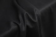 大牌原版金边黑灰暗斜纹条纹纯羊毛精纺法兰绒面料设计师西装布料