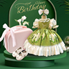 女宝宝洛丽塔公主裙全套，礼盒小童生日礼物，裙子夏季洋气幼儿园礼物