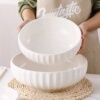 纯白大汤碗家用特大号汤盆创意酸菜鱼碗大盆大码面碗餐具陶瓷大碗