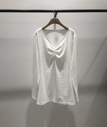 MELTED-P韩国东大门2024春季时尚休闲气质个性长袖T恤女