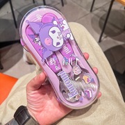 可爱餐具helloKitty叉勺餐具套装便携式学生餐具不锈钢上学带饭