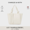 CHARLES&KEITH24春CK2-30782403柔软大容量子母手提托特包女