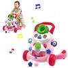 Chicco智高婴幼儿多功能2合1手推车音乐学步车配对积木两用游戏台