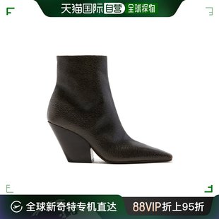 香港直邮潮奢 Casadei 卡萨帝 女士粗高跟短靴