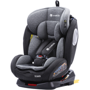innokids儿童安全座椅，汽车用0-4-12岁婴儿宝宝，360旋转坐躺isofix