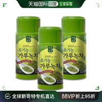 韩国直邮nokchawon绿茶园，有机农绿茶粉6瓶各种点心零食材料敷面膜