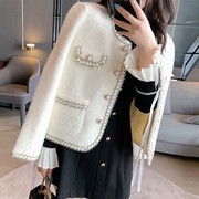 NS小香风外套女春秋2024休闲气质小个子甜美公主风上衣