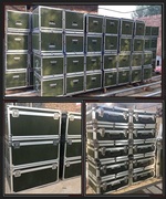 专业双15寸单15寸音响航空箱机柜舞台防震铝合金设备收纳箱