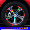 专用于日产尼桑骐达专用改装轮胎轮圈车贴纸 新骐达装饰轮毂保护