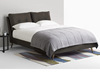 亿海轩北欧布艺床单双人1.2米可拆洗软包小户型布床1.8榻榻米床