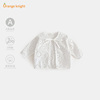 婴儿衣服夏季女宝宝镂空防晒衣长袖空调服上衣韩版开衫薄款小外套