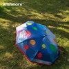 wishmore晴雨两用伞高颜值遮阳伞，防紫外线女折叠便携小巧双人雨伞