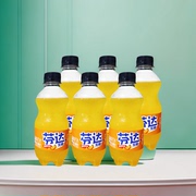 芬达零卡300ML*6瓶整箱无糖橙味汽水饮料0糖0卡0脂可口可乐饮品