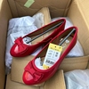 小红鞋外贸小码20-38码2023年春季漆皮红色，蝴蝶结可爱亲子鞋