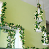 仿真植物玫瑰假花藤条，婚庆拱门楼梯扶手，空调管道缠绕遮挡吊顶装饰
